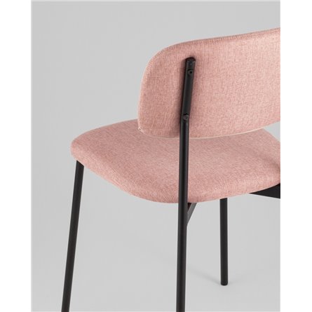 Стул|Stool Group|Майло рогожка розовый