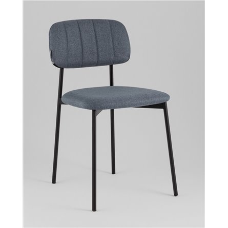 Стул|Stool Group|Майло рогожка серо-синий