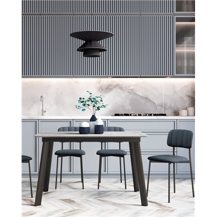 Стул|Stool Group|Майло рогожка серо-синий