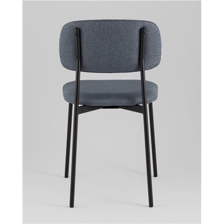 Стул|Stool Group|Майло рогожка серо-синий