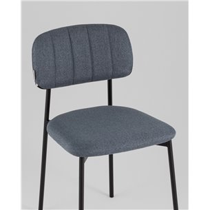 Стул|Stool Group|Майло рогожка серо-синий