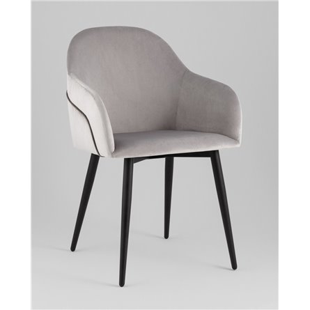 Стул|Stool Group|Новел New велюр светло-серый