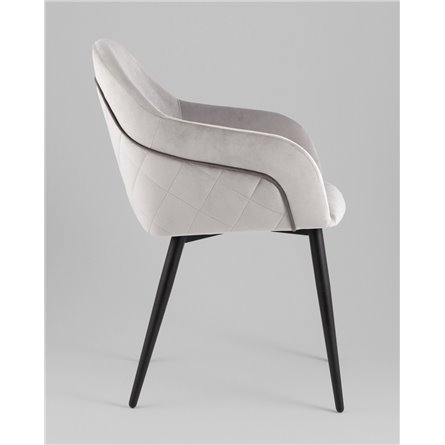 Стул|Stool Group|Новел New велюр светло-серый