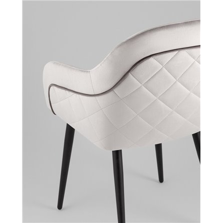 Стул|Stool Group|Новел New велюр светло-серый