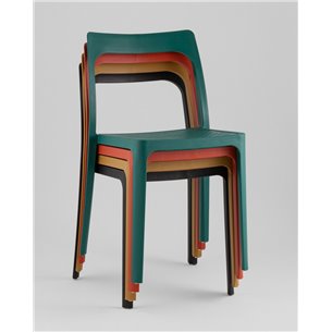 Стул|Stool Group|Marty, пластиковый, темно-бирюзовый