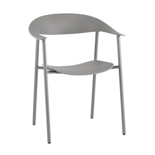 Стул Eila пластик серый