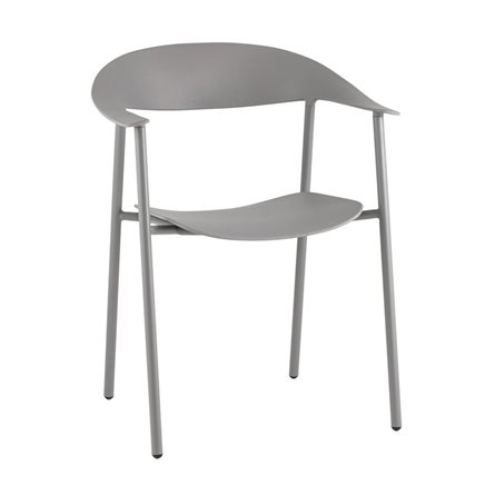 Стул Eila пластик серый
