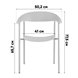 Стул|Stool Group|Eila пластик серый Стул|Stool Group|Eila пластик серый