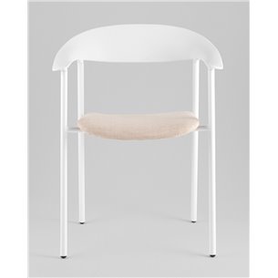 Стул|Stool Group|Eila с подушкой пластик белый