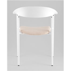 Стул|Stool Group|Eila с подушкой пластик белый