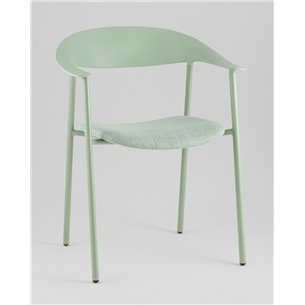 Стул|Stool Group|Eila с подушкой пластик зеленый