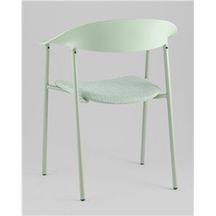 Стул|Stool Group|Eila с подушкой пластик зеленый