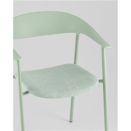 Стул|Stool Group|Eila с подушкой пластик зеленый