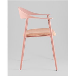 Стул|Stool Group|Eila с подушкой пластик розовый