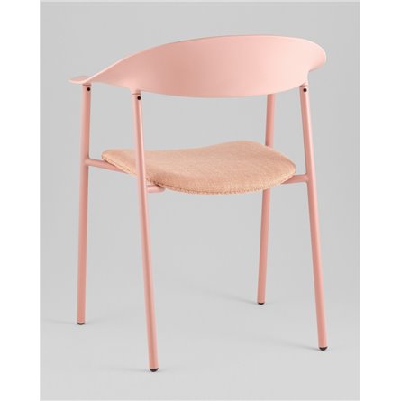 Стул|Stool Group|Eila с подушкой пластик розовый