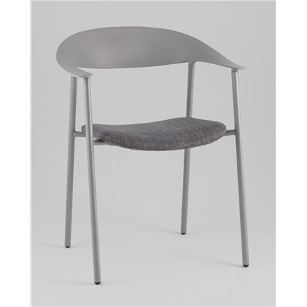 Стул|Stool Group|Eila с подушкой пластик серый