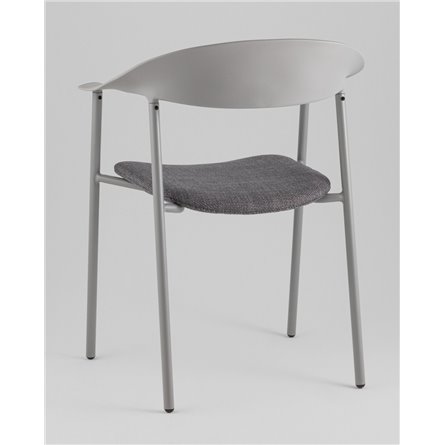 Стул|Stool Group|Eila с подушкой пластик серый