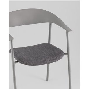 Стул|Stool Group|Eila с подушкой пластик серый