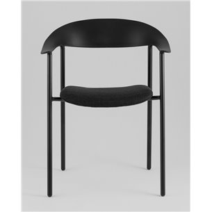 Стул|Stool Group|Eila с подушкой пластик черный