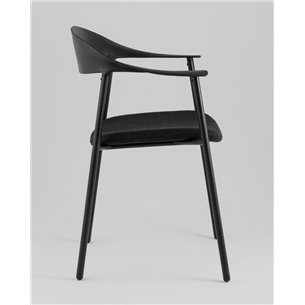 Стул|Stool Group|Eila с подушкой пластик черный