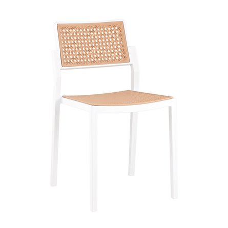 Стул пластиковый Milto белый