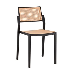 Стул пластиковый Milto черный