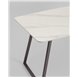 Обеденный стол|Stool Group|Vermont 140*80 см керамика белая ножки серые Обеденный стол|Stool Group|Vermont 140*80 см керамика белая ножки серые