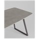 Обеденный стол|Stool Group|Vermont 140*80 см керамика темная ножки серые Обеденный стол|Stool Group|Vermont 140*80 см керамика темная ножки серые