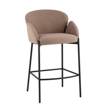 Стул полубарный Melia светло-коричневый