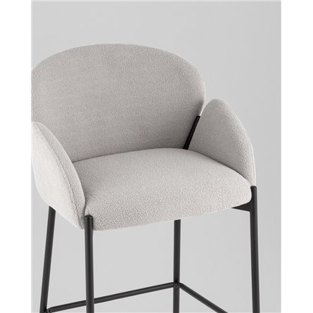 Стул барный|Stool Group|Melia светло-серый