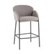 Стул полубарный Melia серый