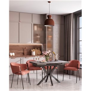 Стул|Stool Group|Carmel шенилл пыльно-розовый