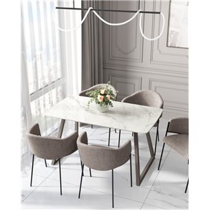 Стул|Stool Group|Carmel шенилл серый