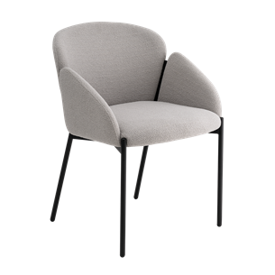 Стул обеденный Melia светло-серый