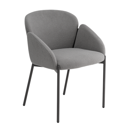 Стул обеденный Melia серый