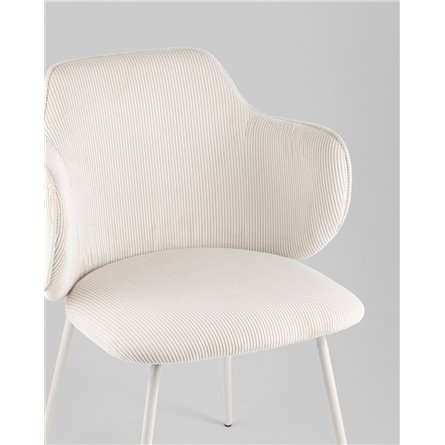 Стул|Stool Group|Eira вельвет белый