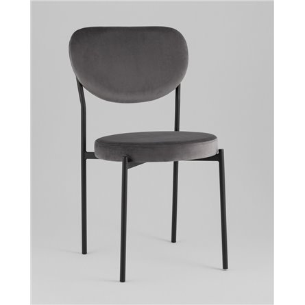 Стулья|Stool Group|Барбара велюр серый