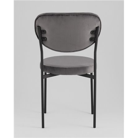 Стулья|Stool Group|Барбара велюр серый