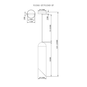 Светильник подвесной|Moderli|Moderli V11343-1P Tube