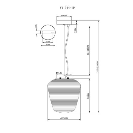 Светильник подвесной|Moderli|Moderli V11344-1P Arden