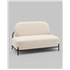Прямой диван|Stool Group|Стоун new ткань букле молочный Прямой диван|Stool Group|Стоун new ткань букле молочный
