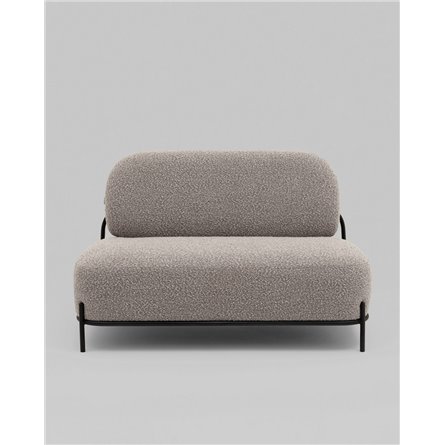 Прямой диван|Stool Group|Стоун new ткань букле серый