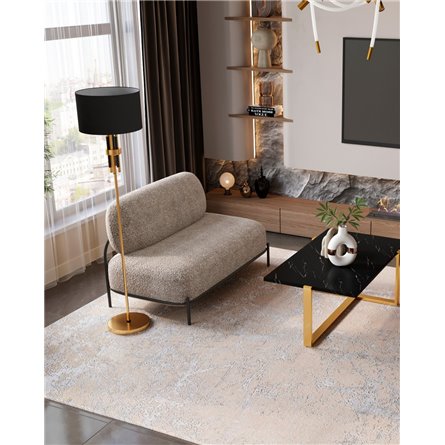 Прямой диван|Stool Group|Стоун new ткань букле серый