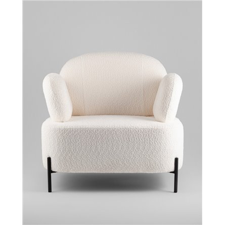 Кресло|Stool Group|Кэнди ткань букле белый