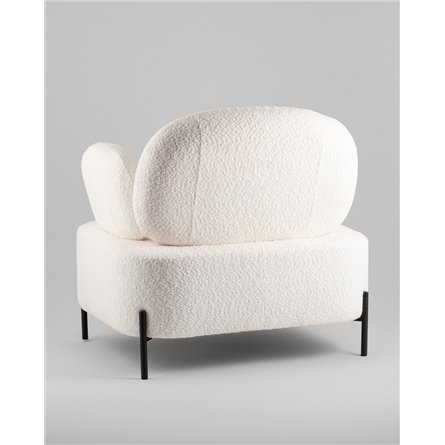 Кресло|Stool Group|Кэнди ткань букле белый