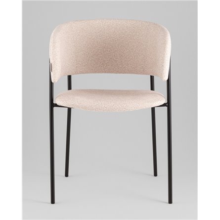 Кресло|Stool Group|Нэлли New буклированный велюр бежевый