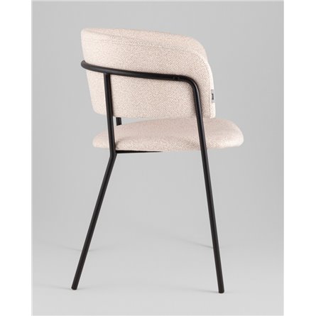 Кресло|Stool Group|Нэлли New буклированный велюр бежевый