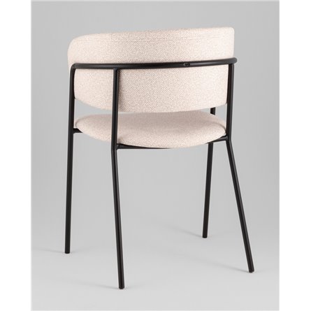 Кресло|Stool Group|Нэлли New буклированный велюр бежевый