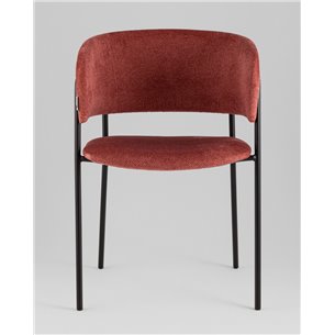 Кресло|Stool Group|Нэлли New буклированный велюр терракотовый