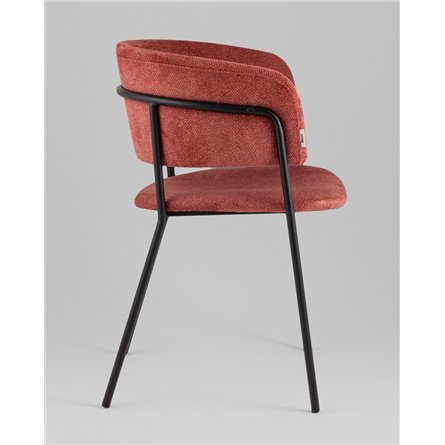 Кресло|Stool Group|Нэлли New буклированный велюр терракотовый